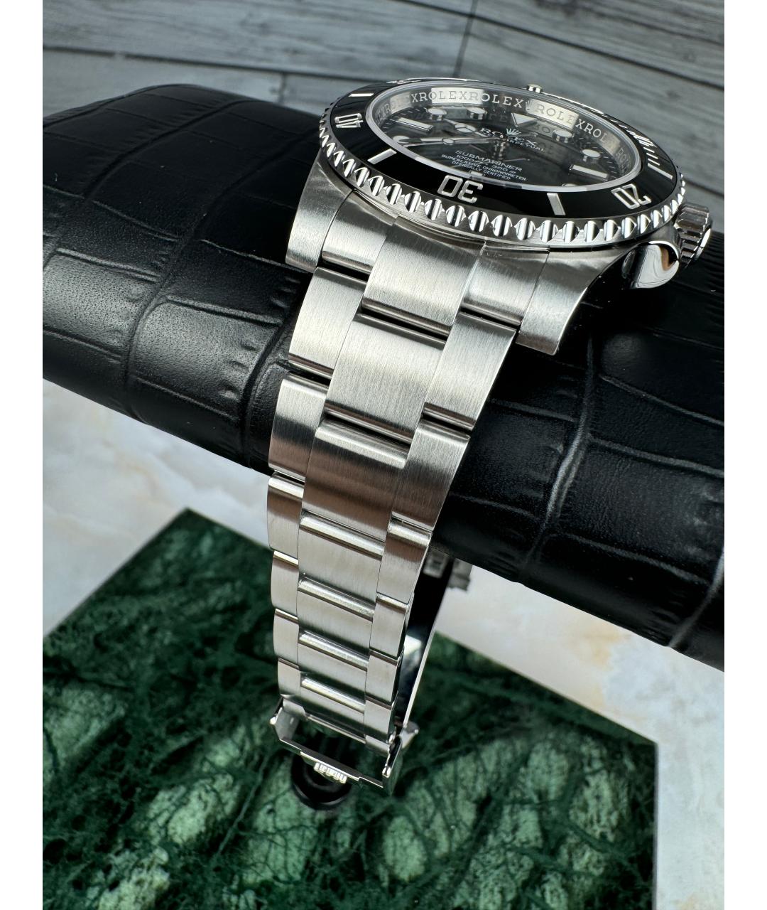 ROLEX Черные часы, фото 3