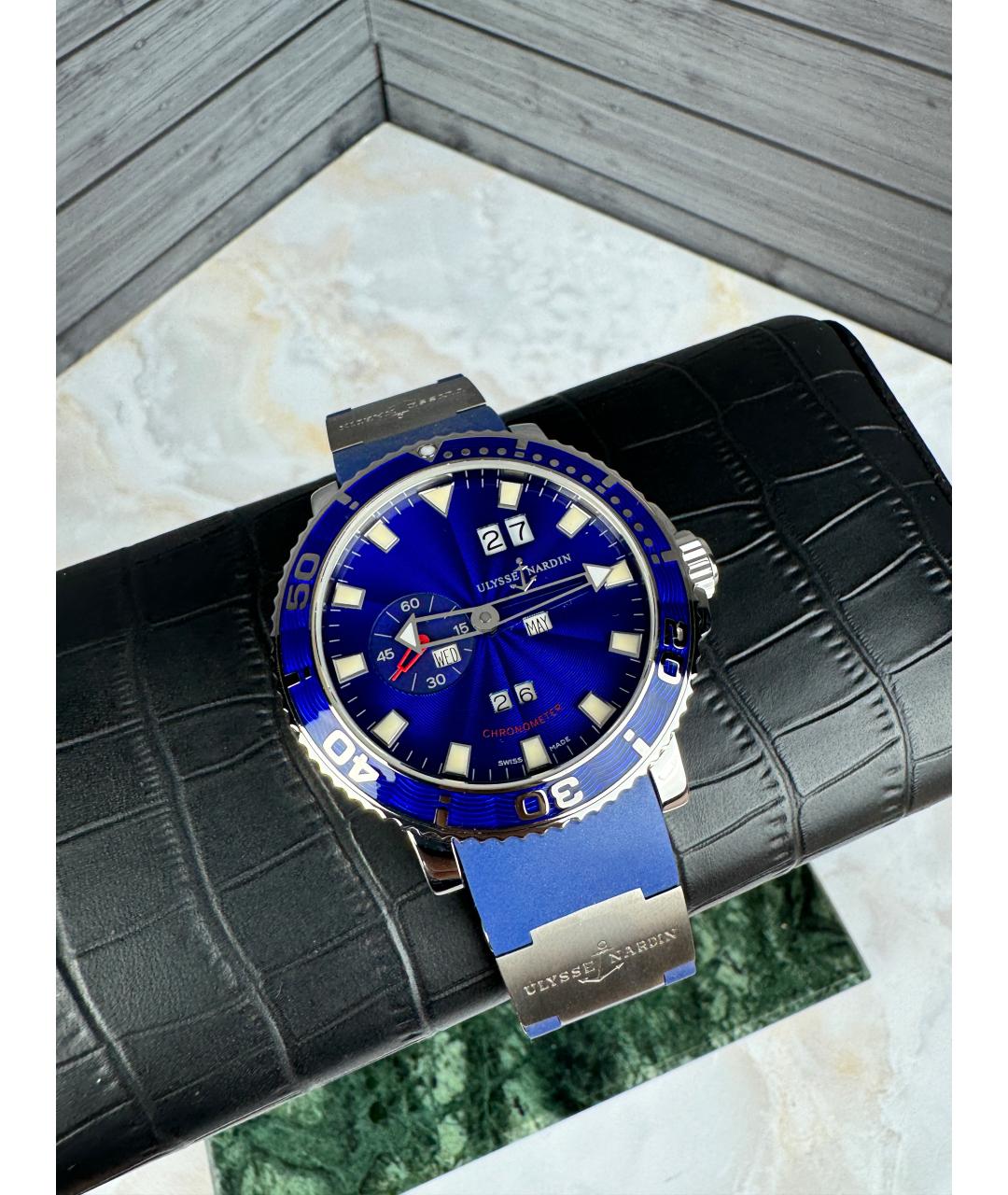 Ulysse Nardin Синие часы, фото 2