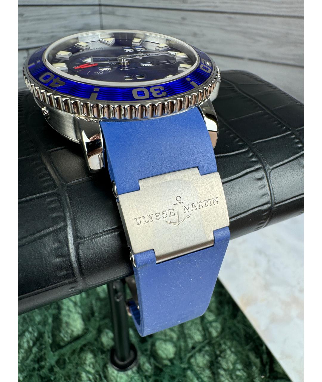 Ulysse Nardin Синие часы, фото 4