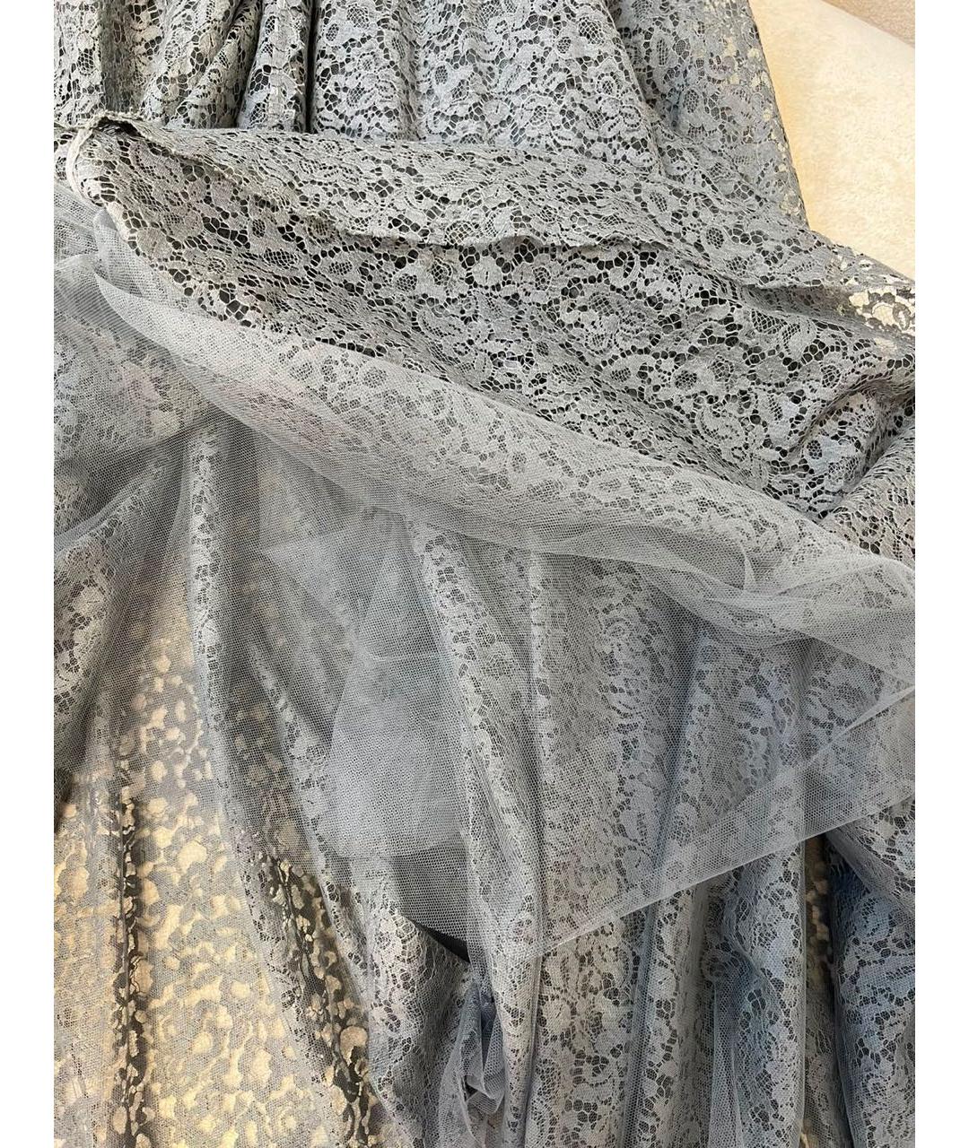 CHRISTIAN DIOR Серая юбка макси, фото 7