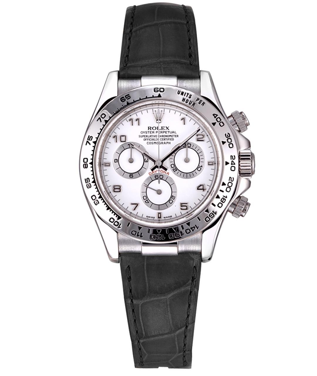 ROLEX Белые часы из белого золота, фото 10
