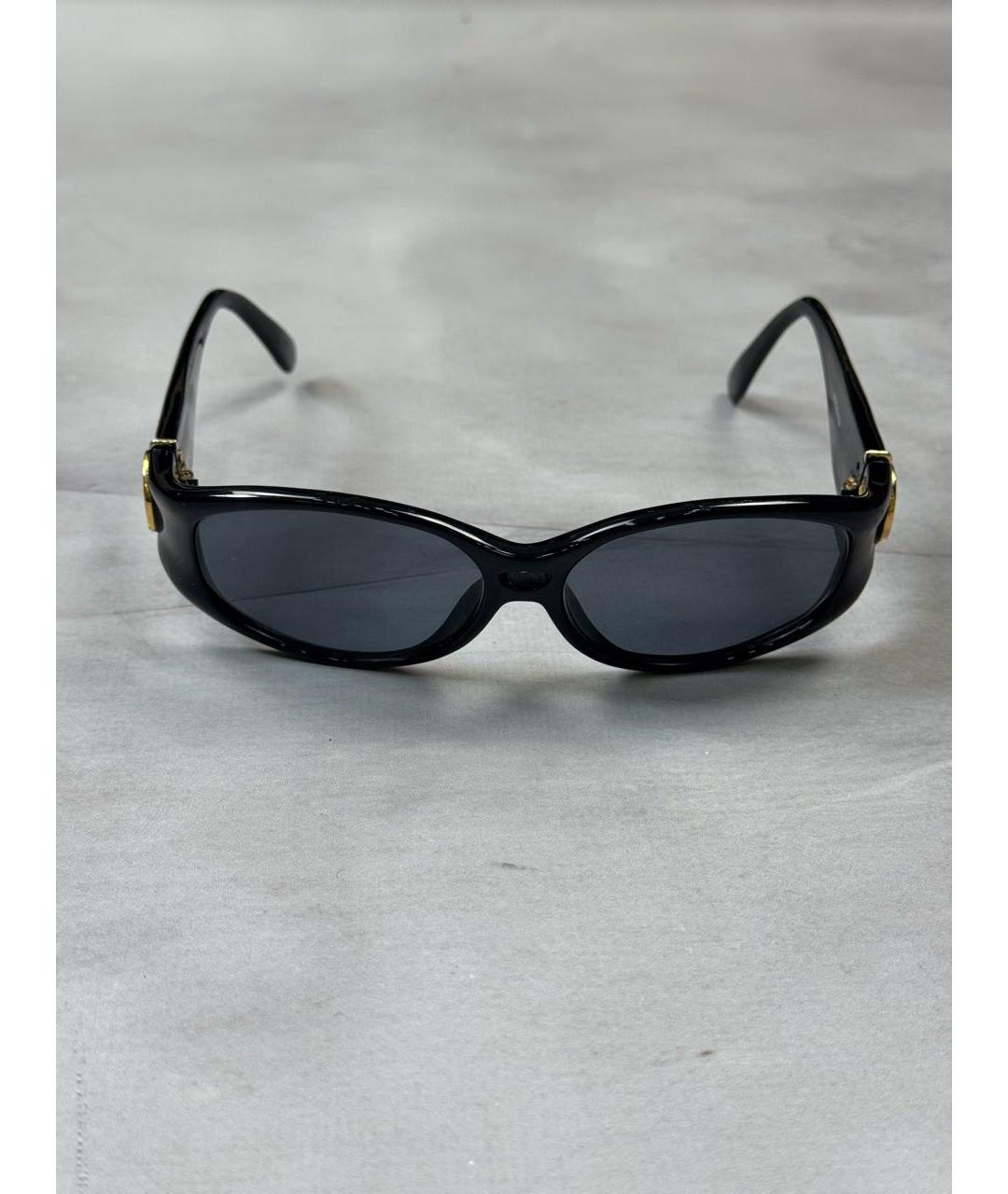 SAINT LAURENT Черные пластиковые солнцезащитные очки, фото 9