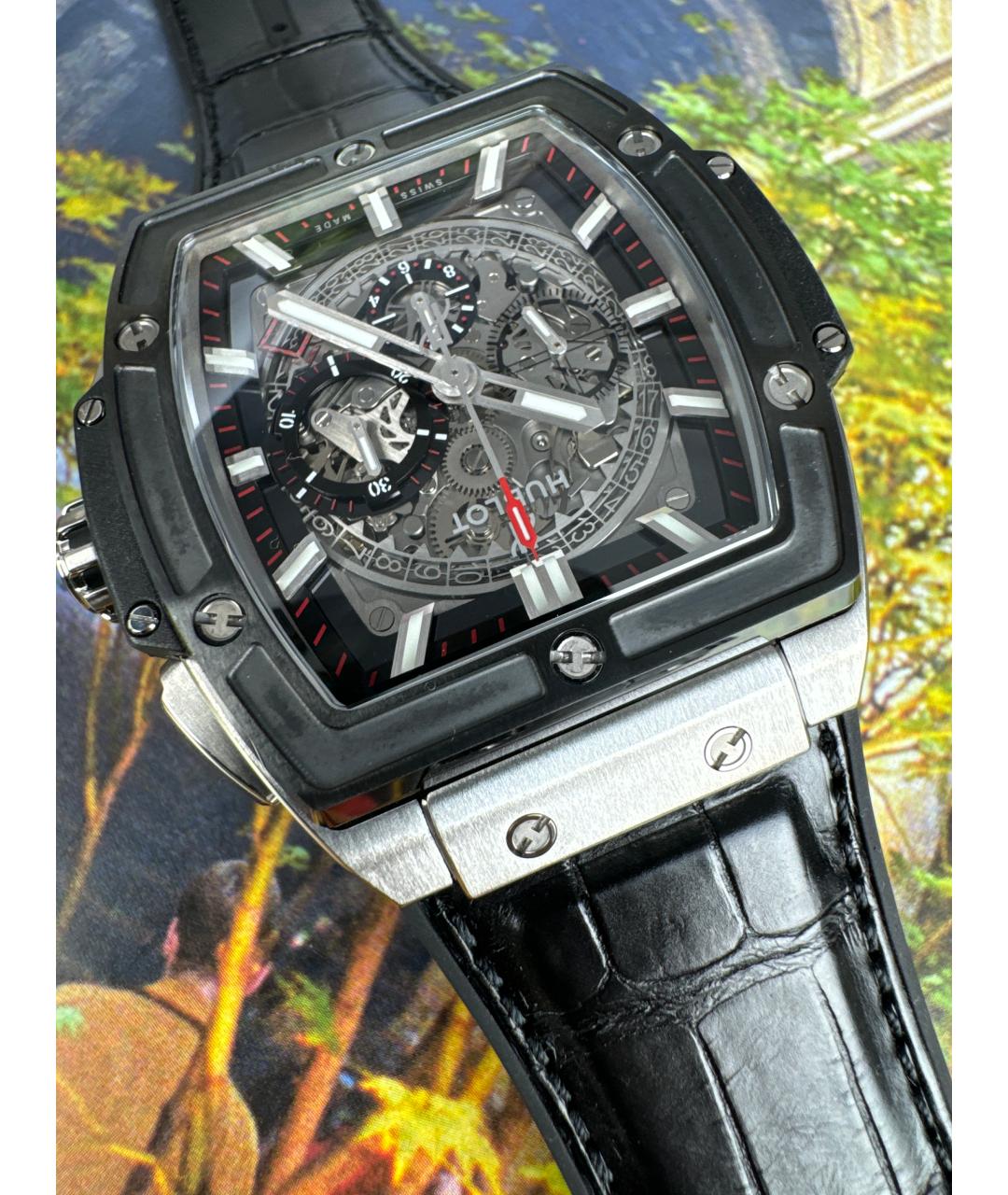 HUBLOT Черные часы, фото 3