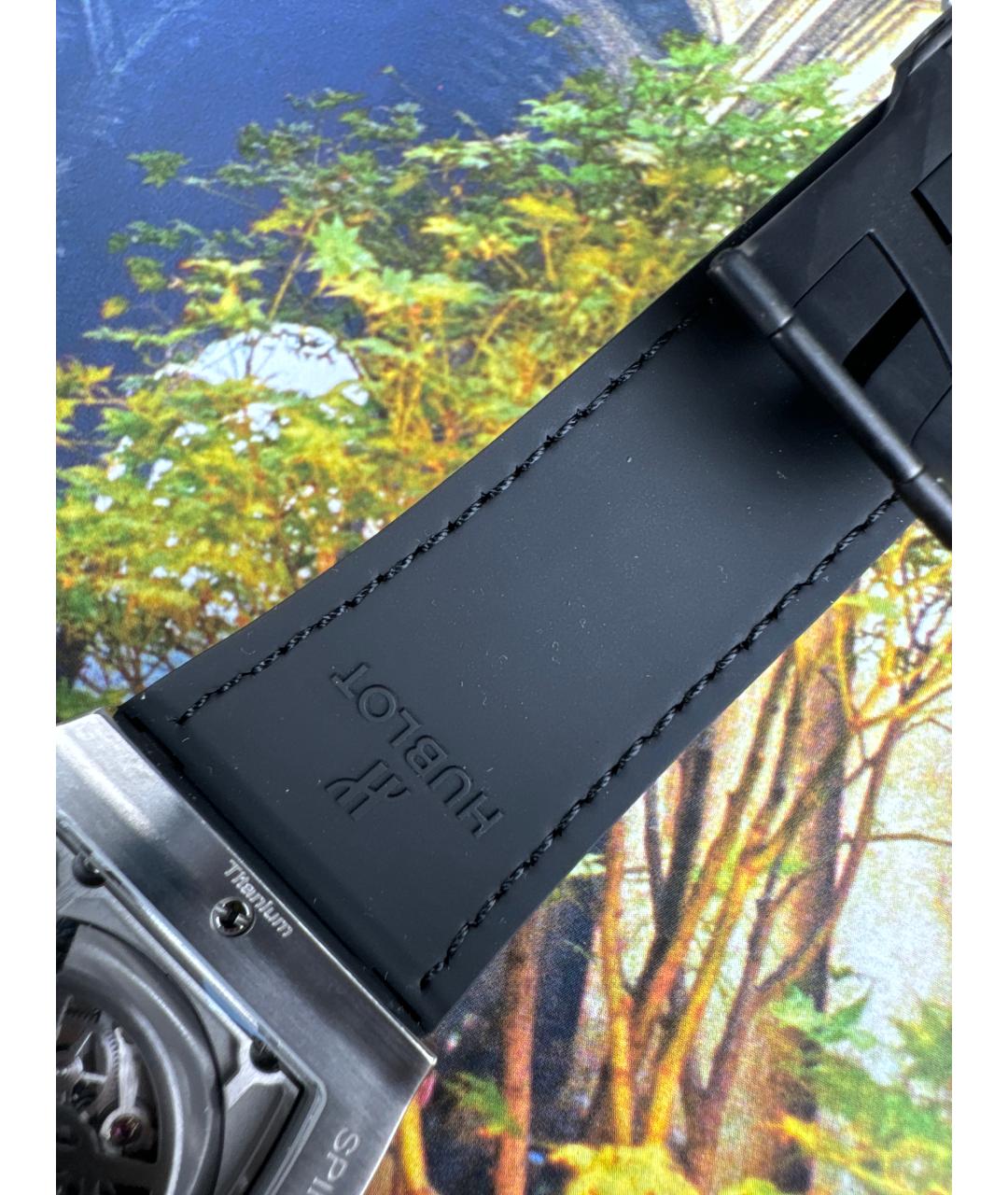 HUBLOT Черные часы, фото 6