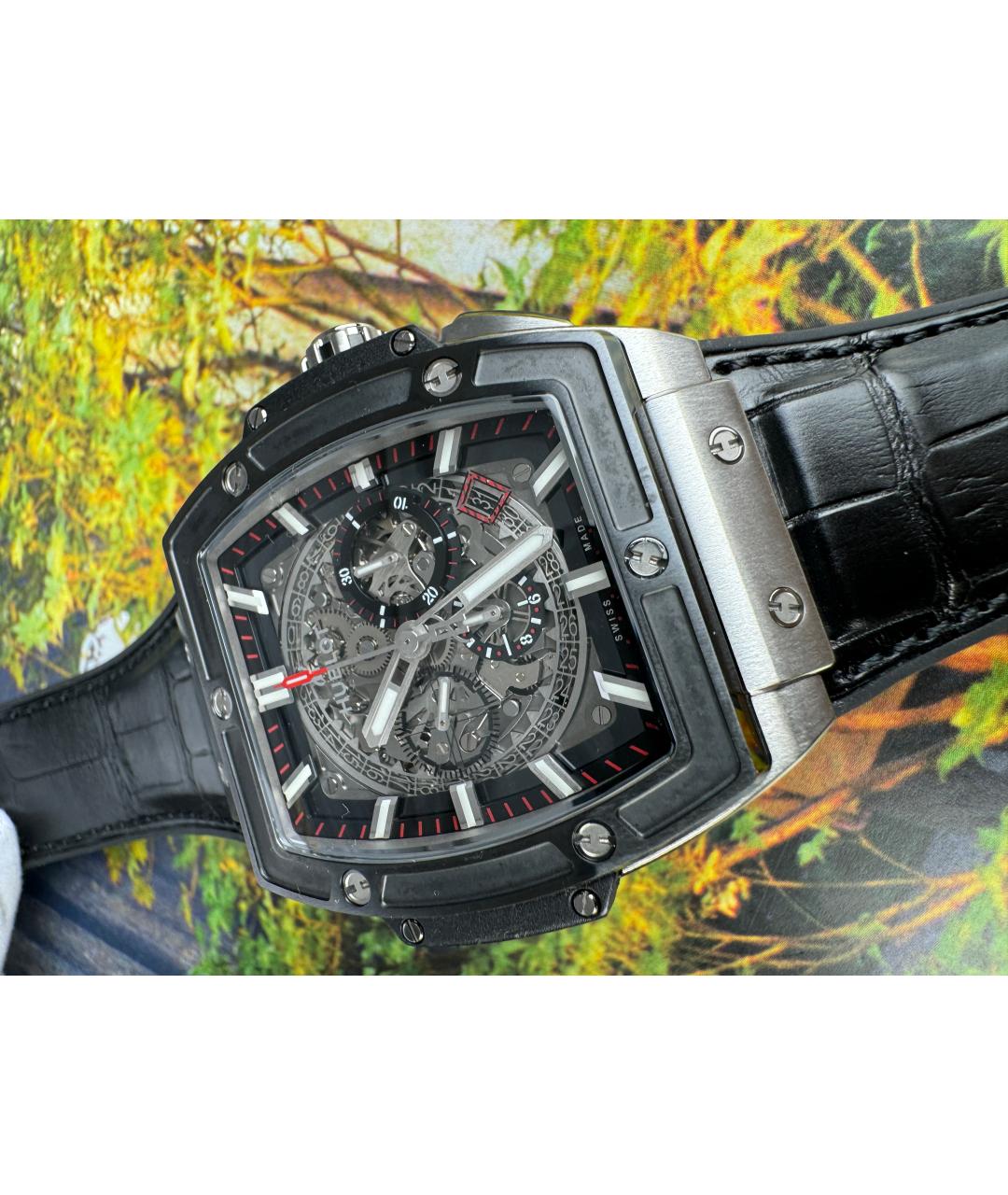 HUBLOT Черные часы, фото 4