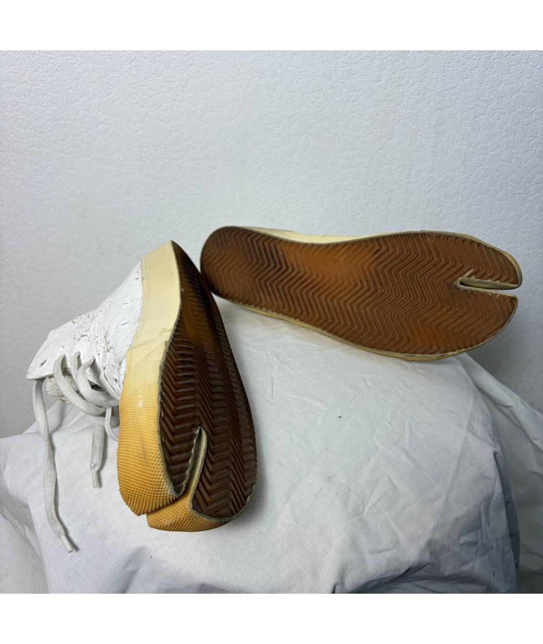 MAISON MARGIELA Белые кеды, фото 5
