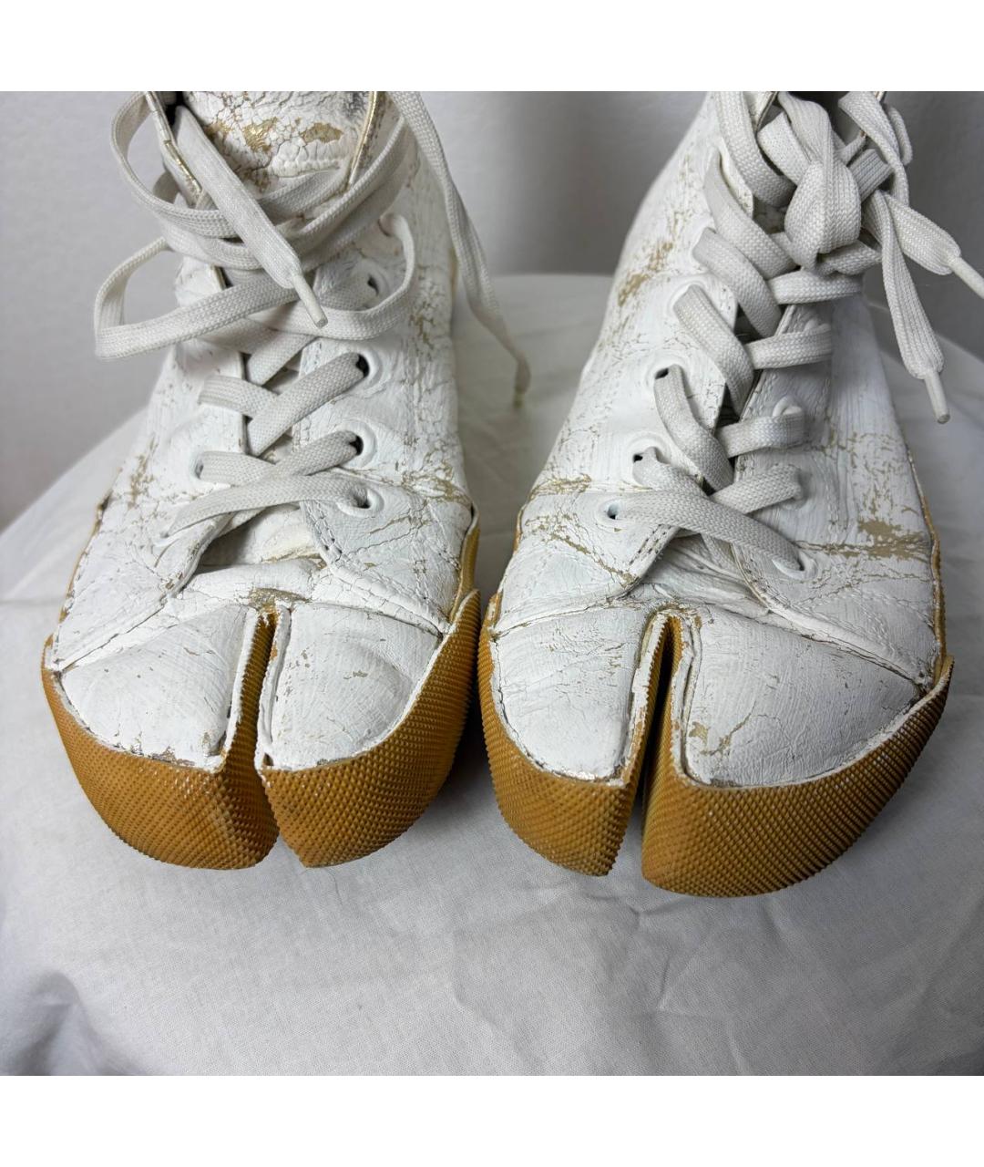 MAISON MARGIELA Белые кеды, фото 3