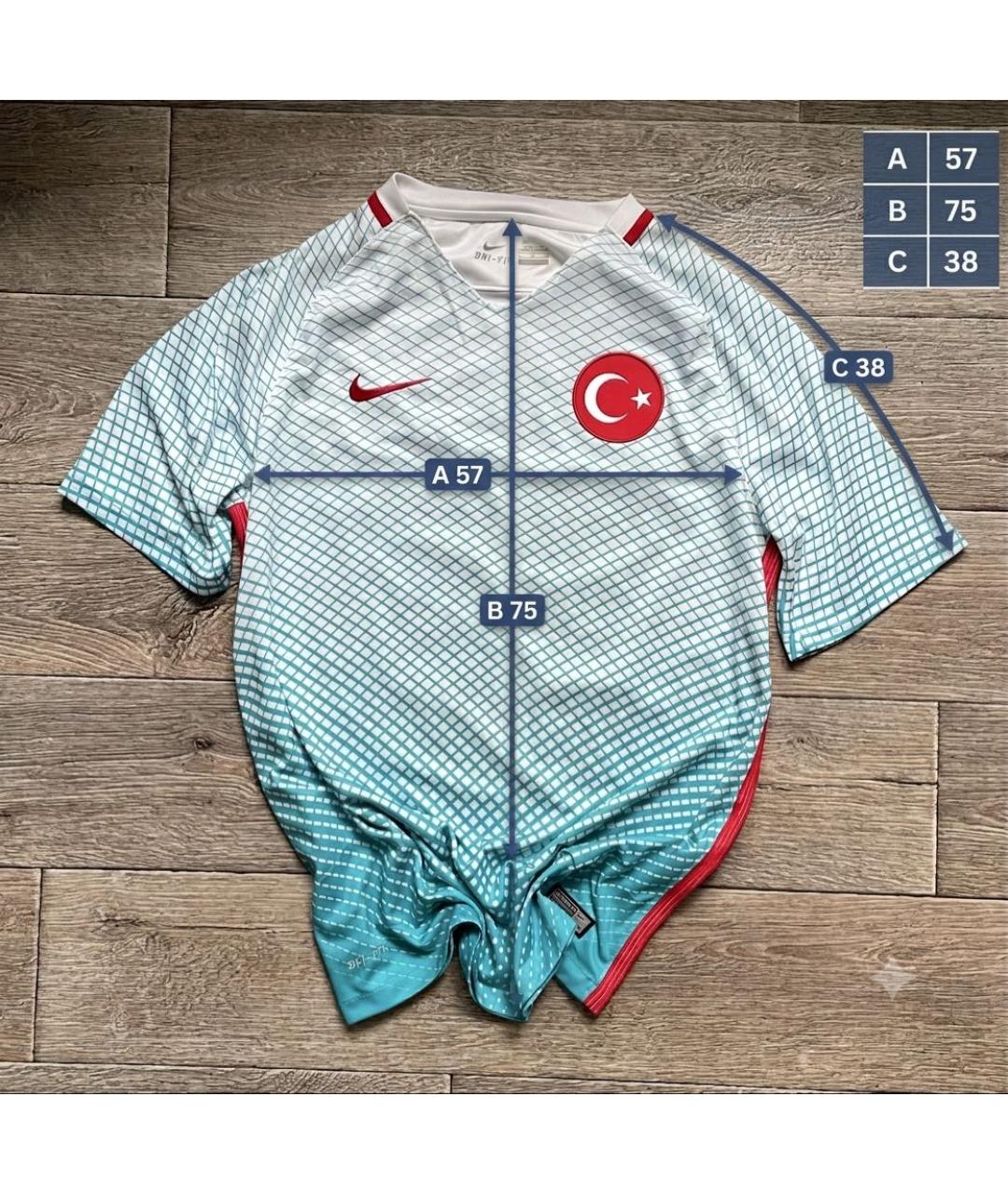 NIKE Мульти синтетическая футболка, фото 4