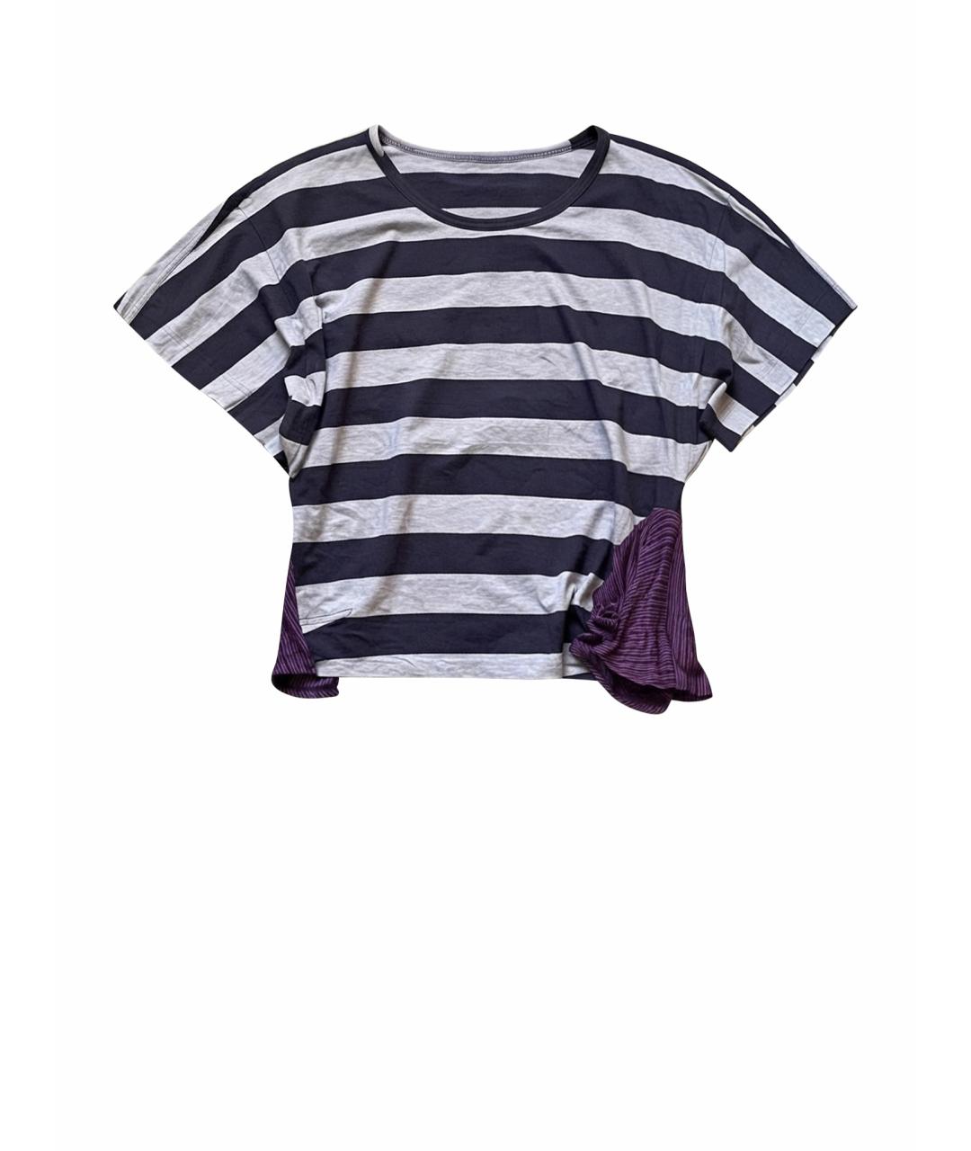 ADIDAS BY STELLA MCCARTNEY Мульти хлопковая футболка, фото 1