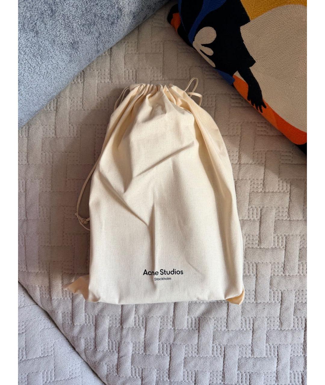 ACNE STUDIOS Черная сумка тоут, фото 7