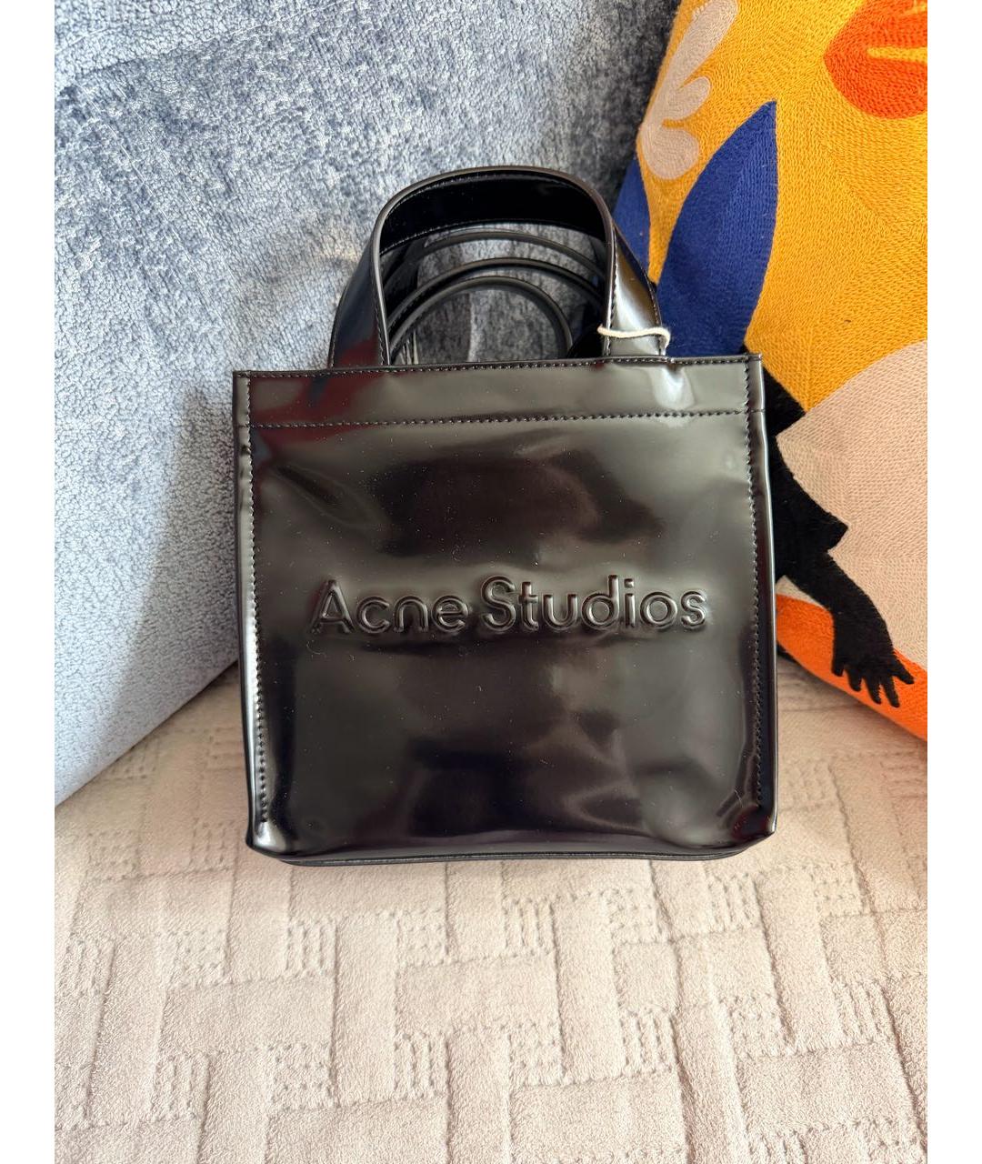 ACNE STUDIOS Черная сумка тоут, фото 2