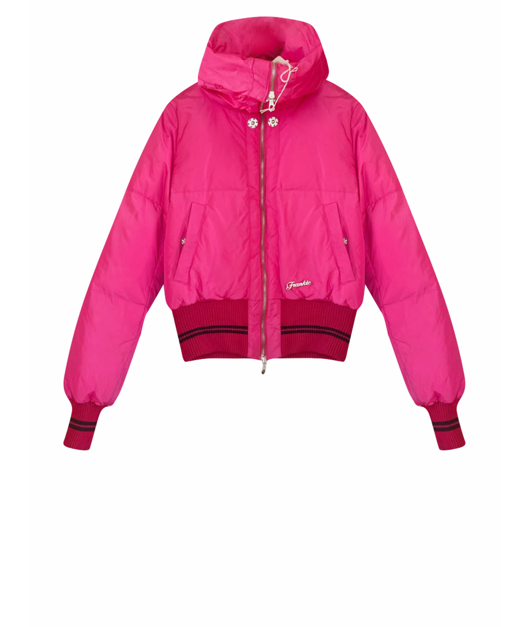 FRANKIE MORELLO Розовая полиамидовая куртка, фото 1