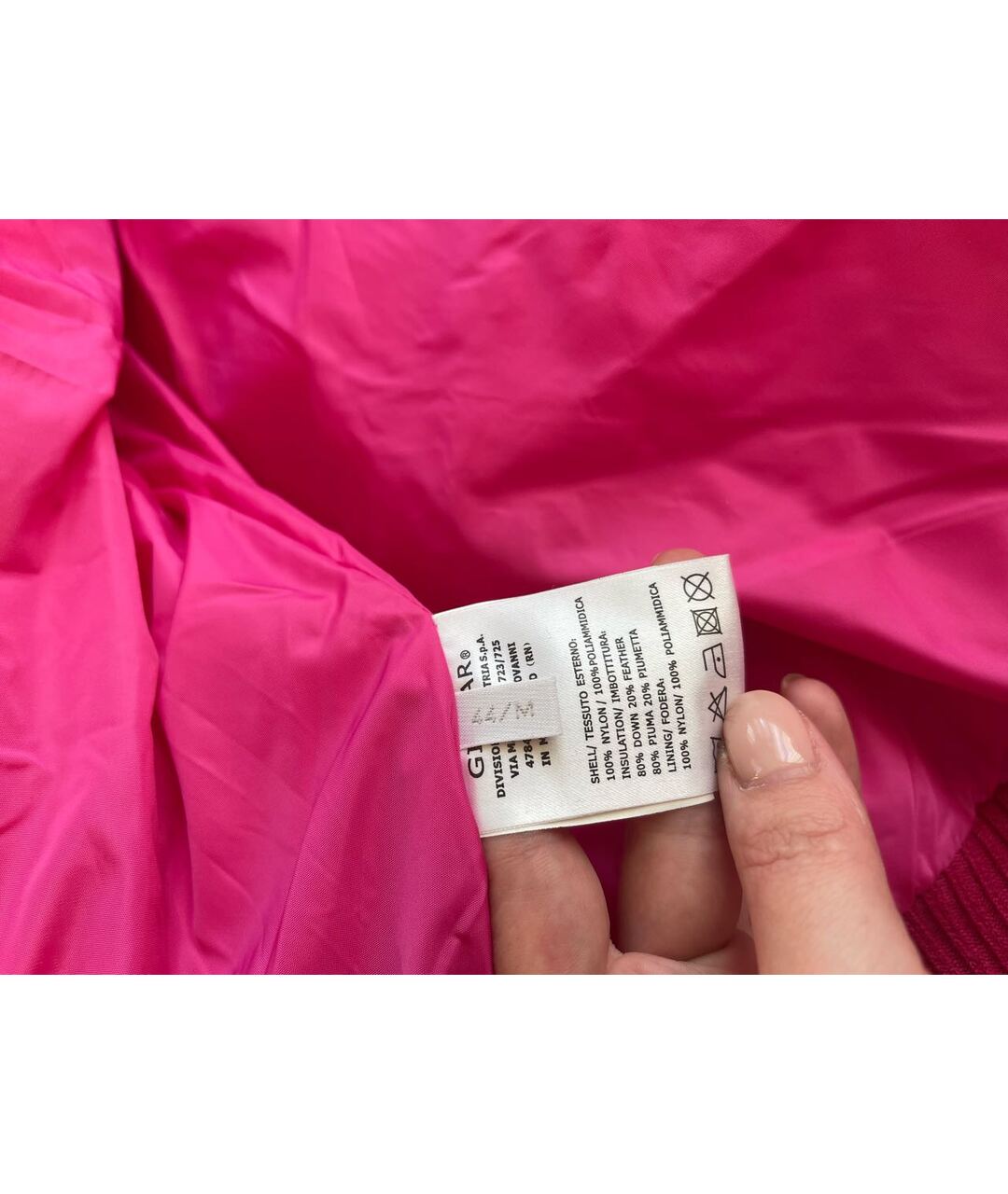 FRANKIE MORELLO Розовая полиамидовая куртка, фото 5