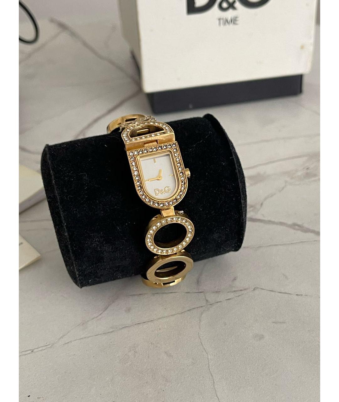 DOLCE&GABBANA Золотые часы, фото 9