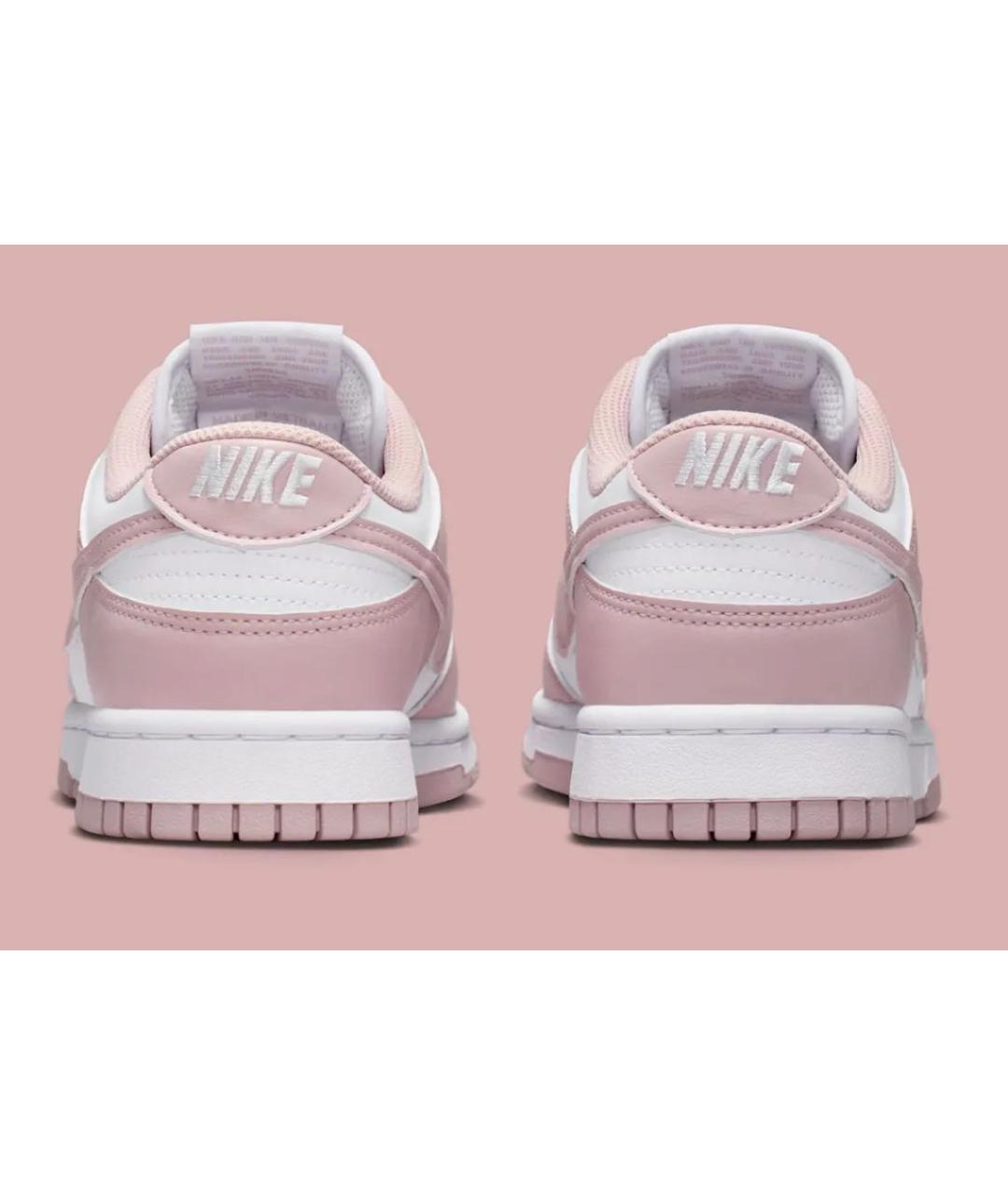 NIKE Розовые кожаные кеды, фото 4