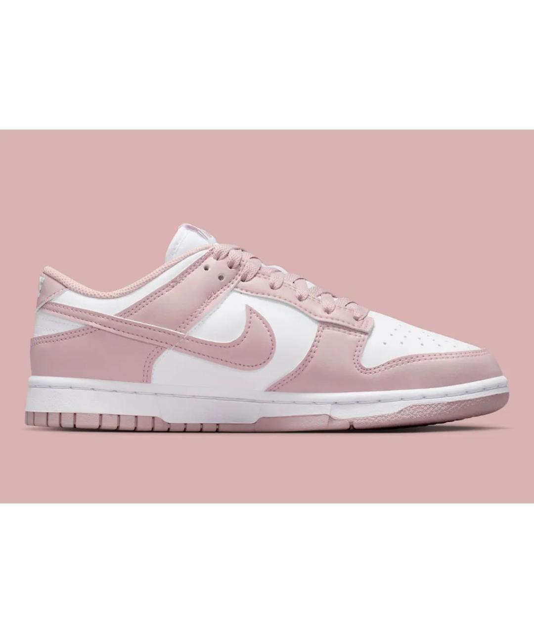 NIKE Розовые кожаные кеды, фото 5