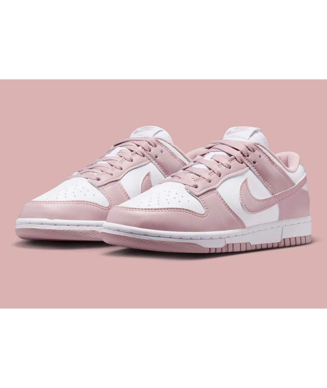 NIKE Розовые кожаные кеды, фото 2