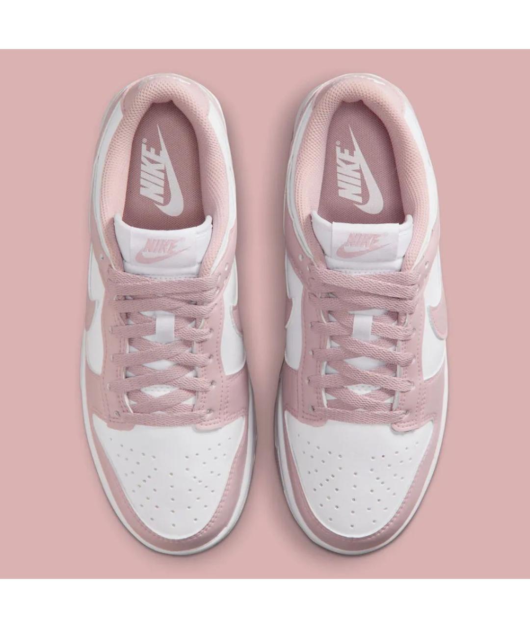 NIKE Розовые кожаные кеды, фото 3