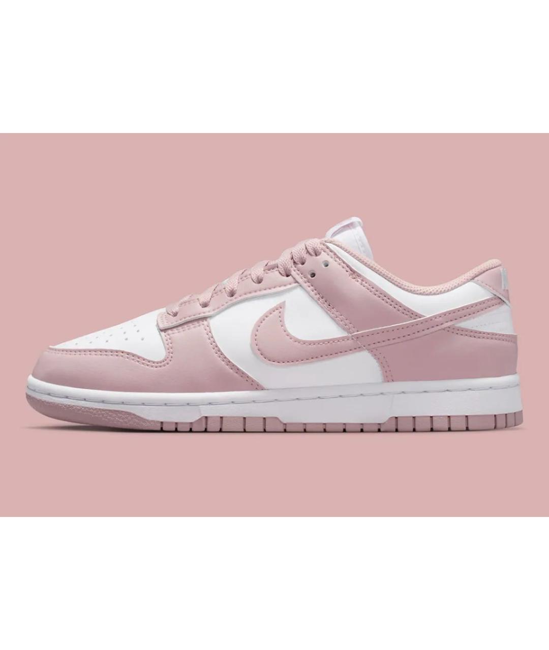 NIKE Розовые кожаные кеды, фото 9