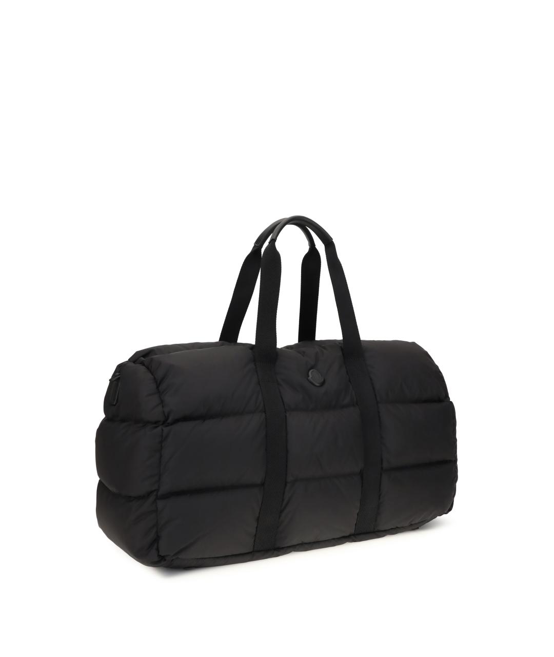 MONCLER Черная нейлоновая сумка на плечо, фото 2