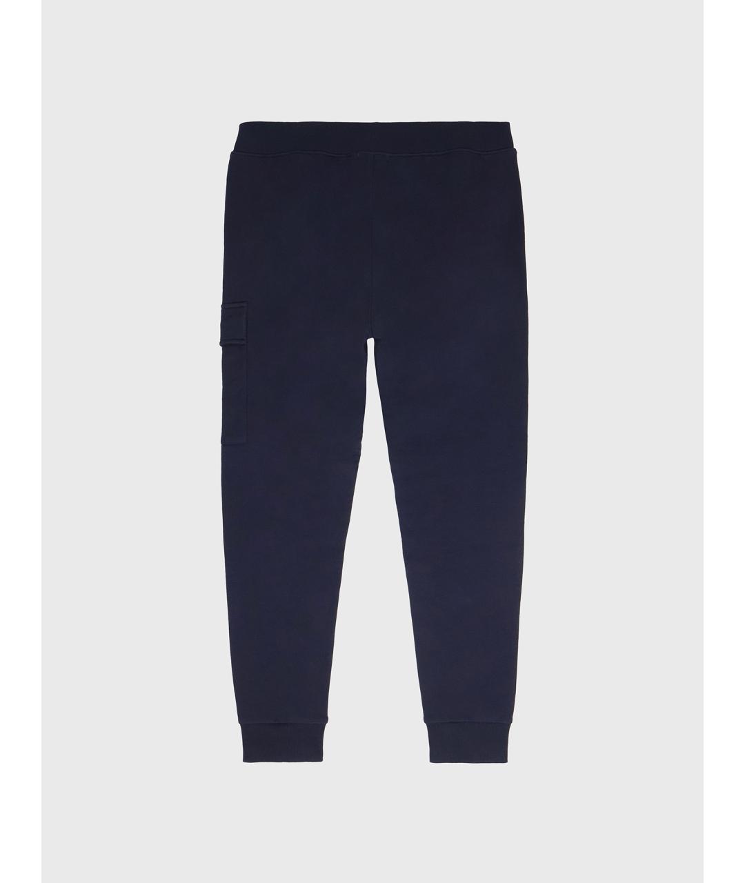 CP COMPANY Темно-синие хлопковые повседневные брюки, фото 2