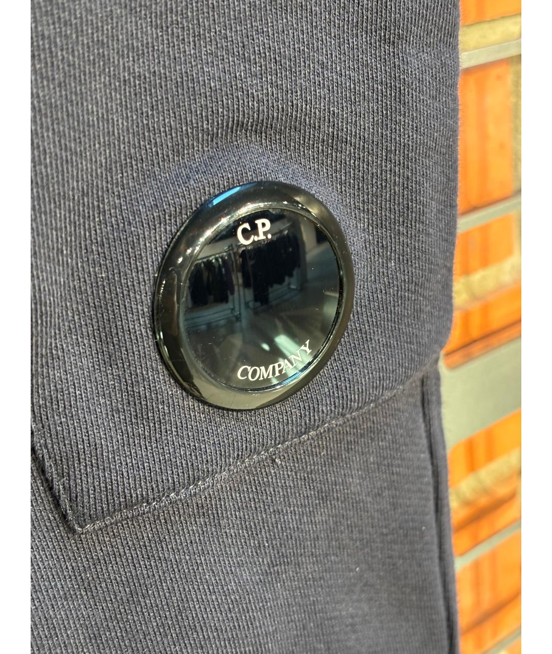 CP COMPANY Темно-синие хлопковые повседневные брюки, фото 5