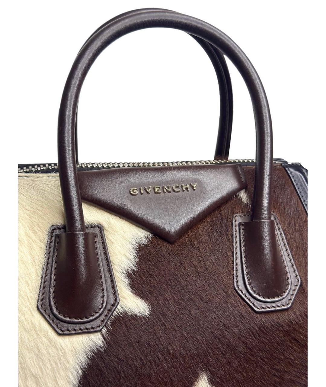 GIVENCHY Черная кожаная сумка через плечо, фото 3