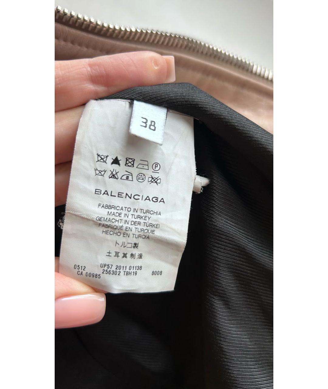 BALENCIAGA Кожаная куртка, фото 6