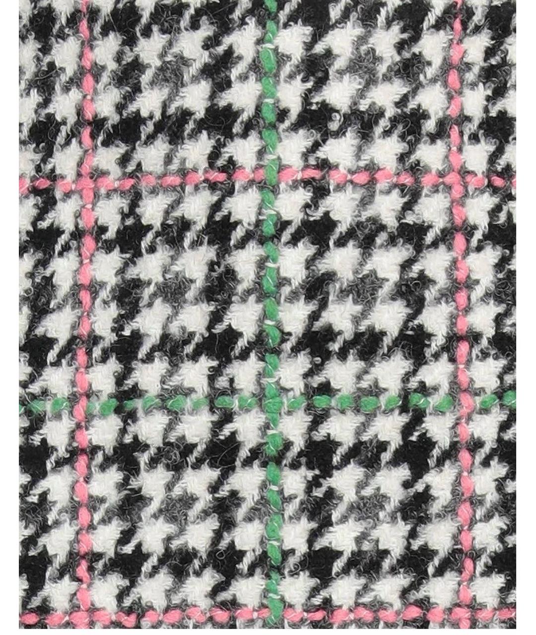 MSGM Мульти шерстяная юбка мини, фото 4