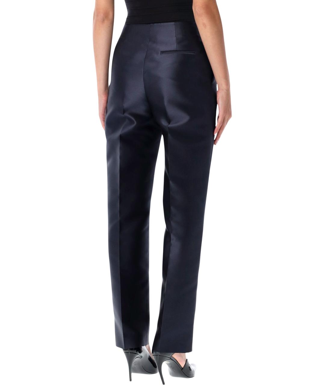ALBERTA FERRETTI Синие прямые брюки, фото 2