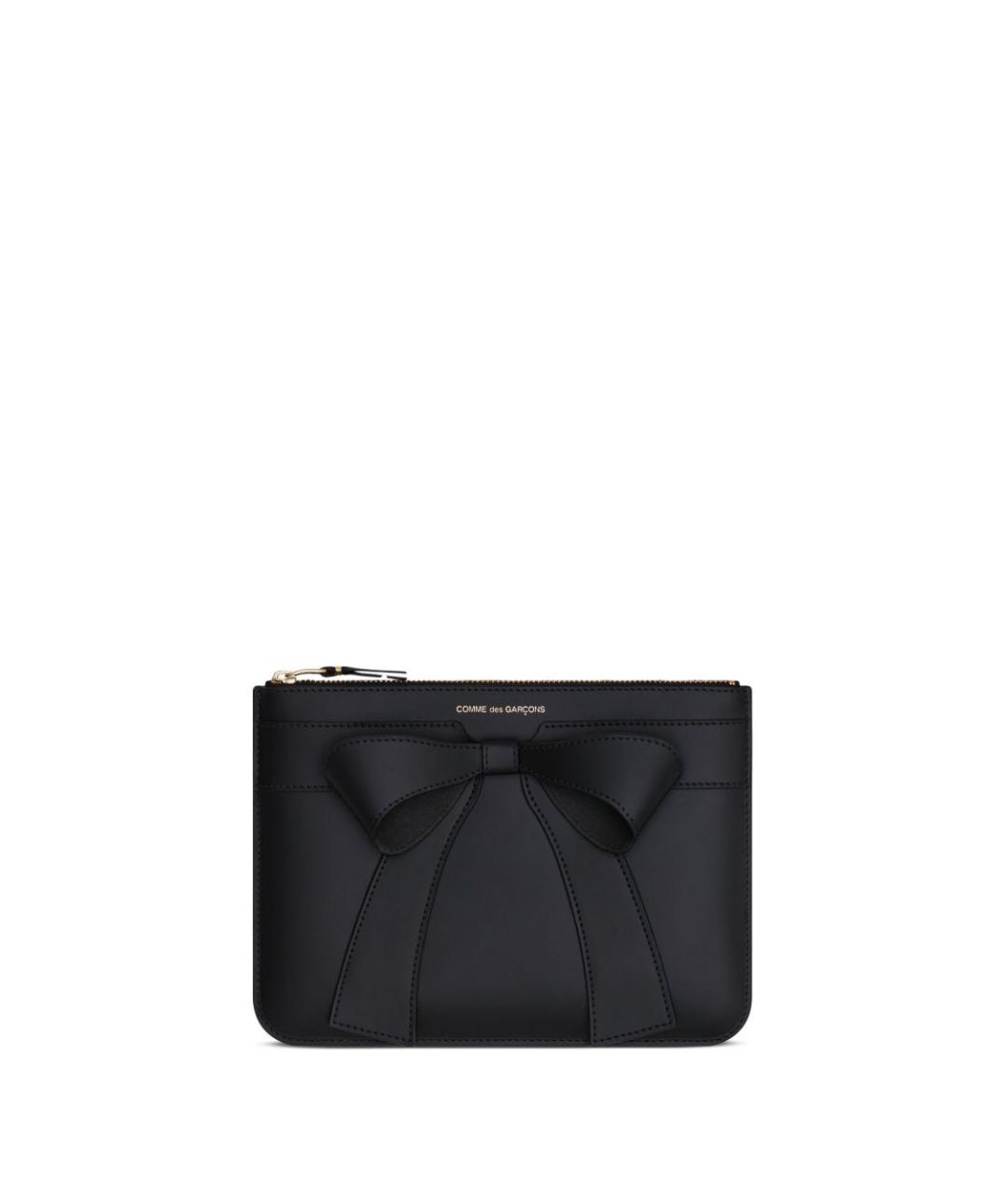 COMME DES GARÇONS WALLET Черный кожаный кошелек, фото 3