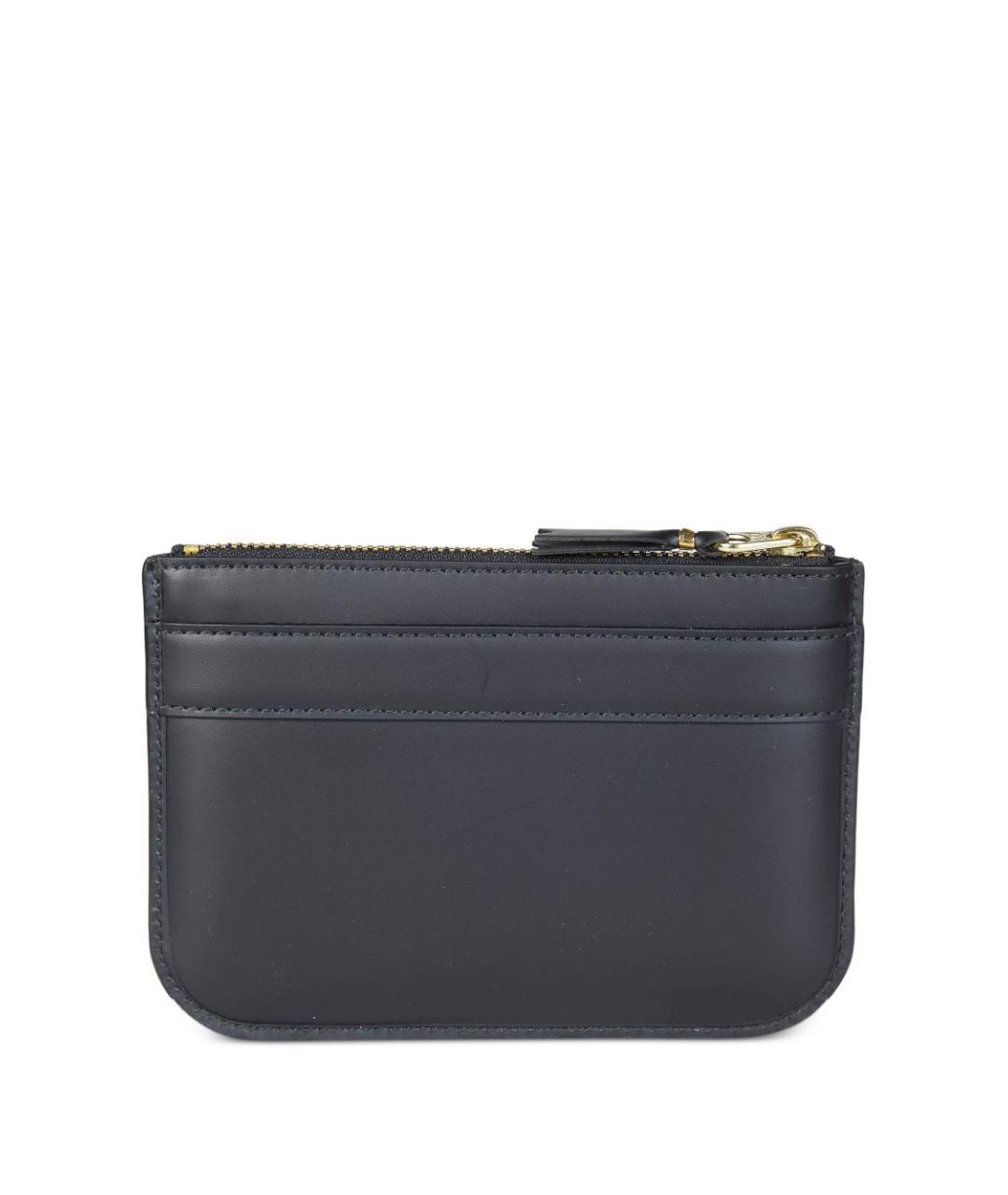 COMME DES GARÇONS WALLET Черный кожаный кошелек, фото 2