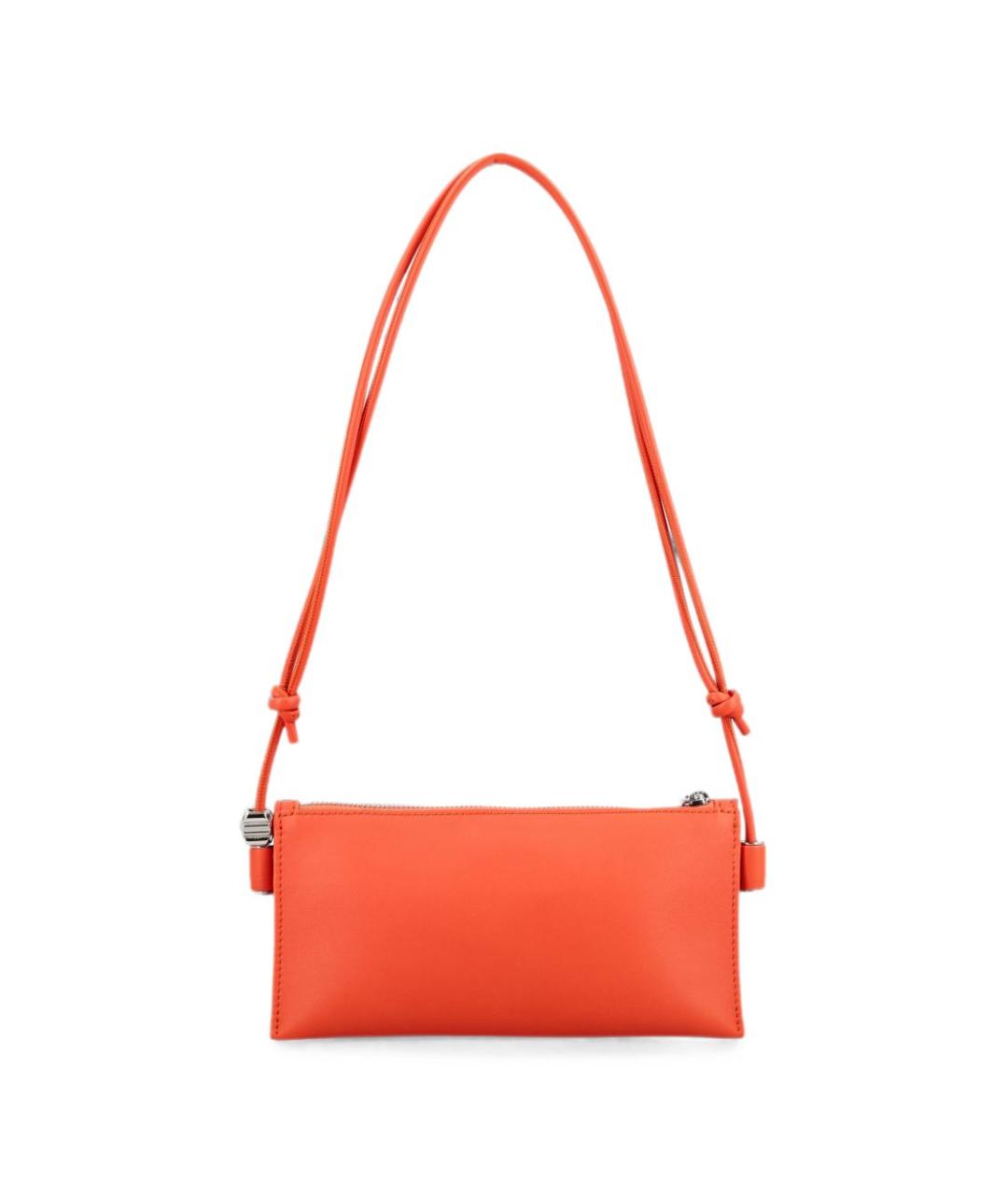 LOEWE Оранжевая кожаная сумка через плечо, фото 2