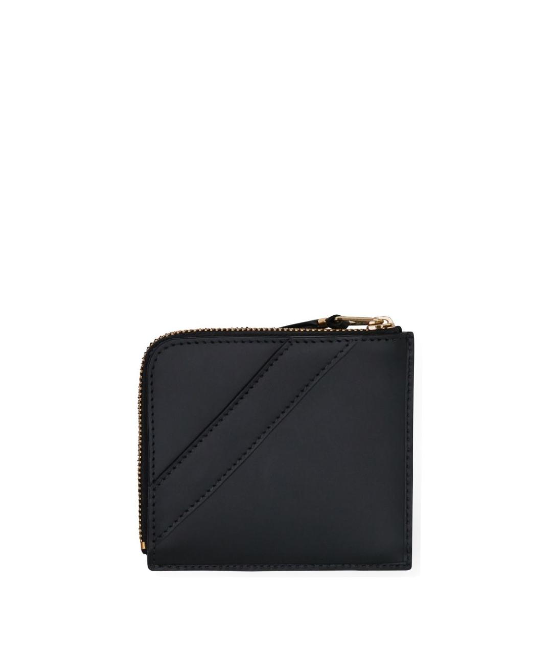 COMME DES GARÇONS WALLET Черный кожаный кошелек, фото 2