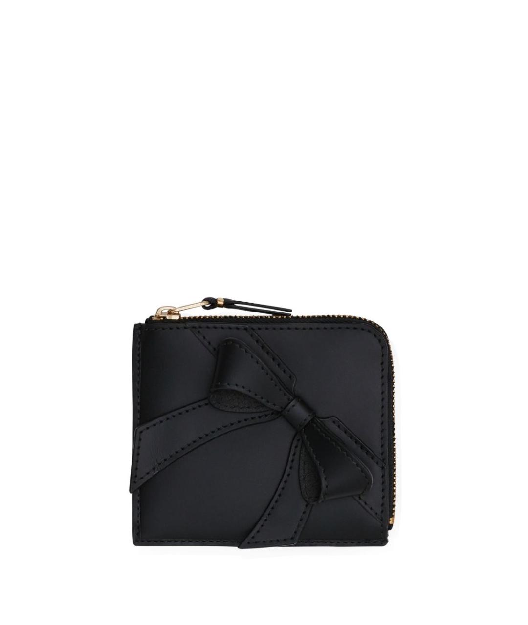 COMME DES GARÇONS WALLET Черный кожаный кошелек, фото 3