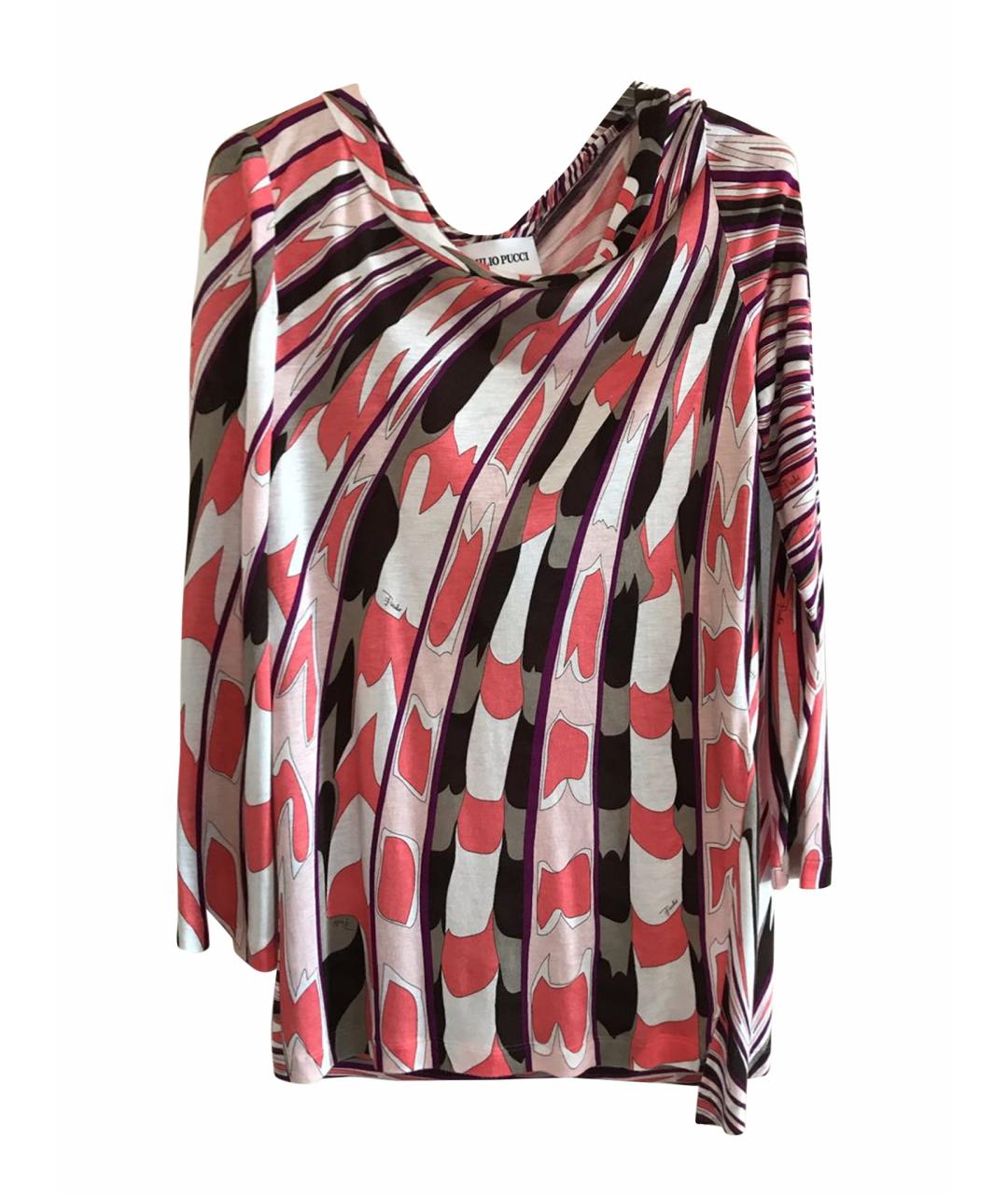 EMILIO PUCCI Мульти вискозная блузы, фото 1