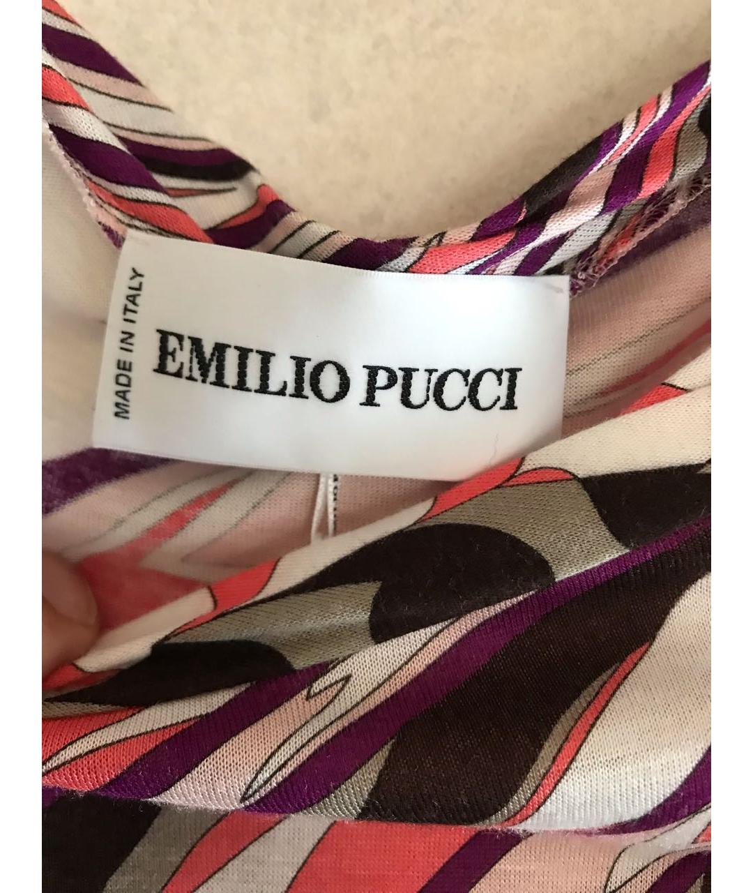 EMILIO PUCCI Мульти вискозная блузы, фото 2