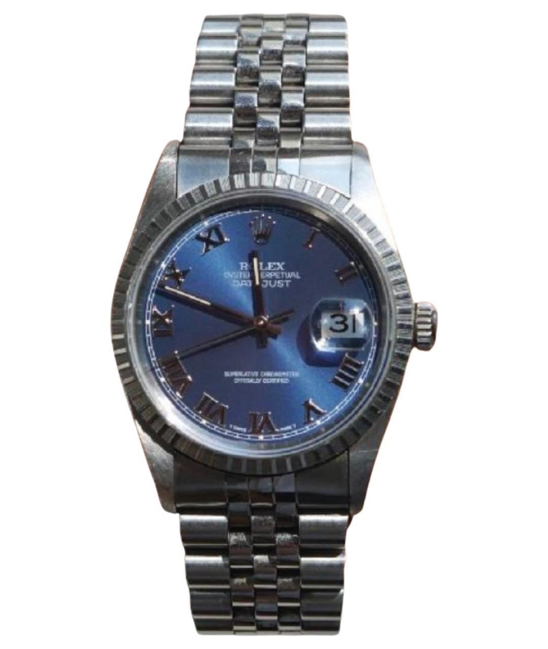 ROLEX Синие часы, фото 1