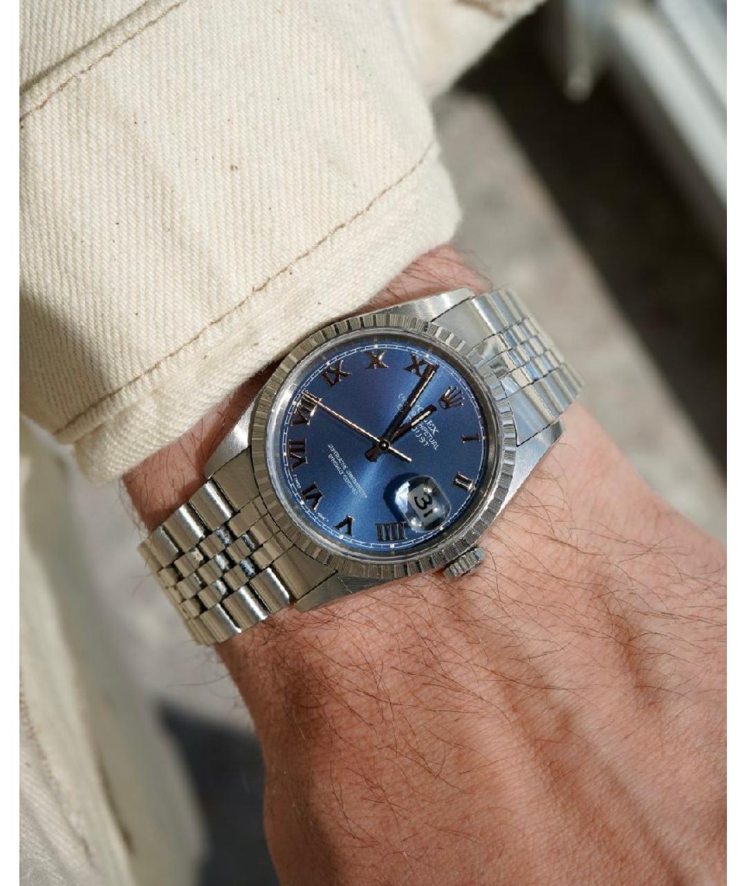 ROLEX Синие часы, фото 6