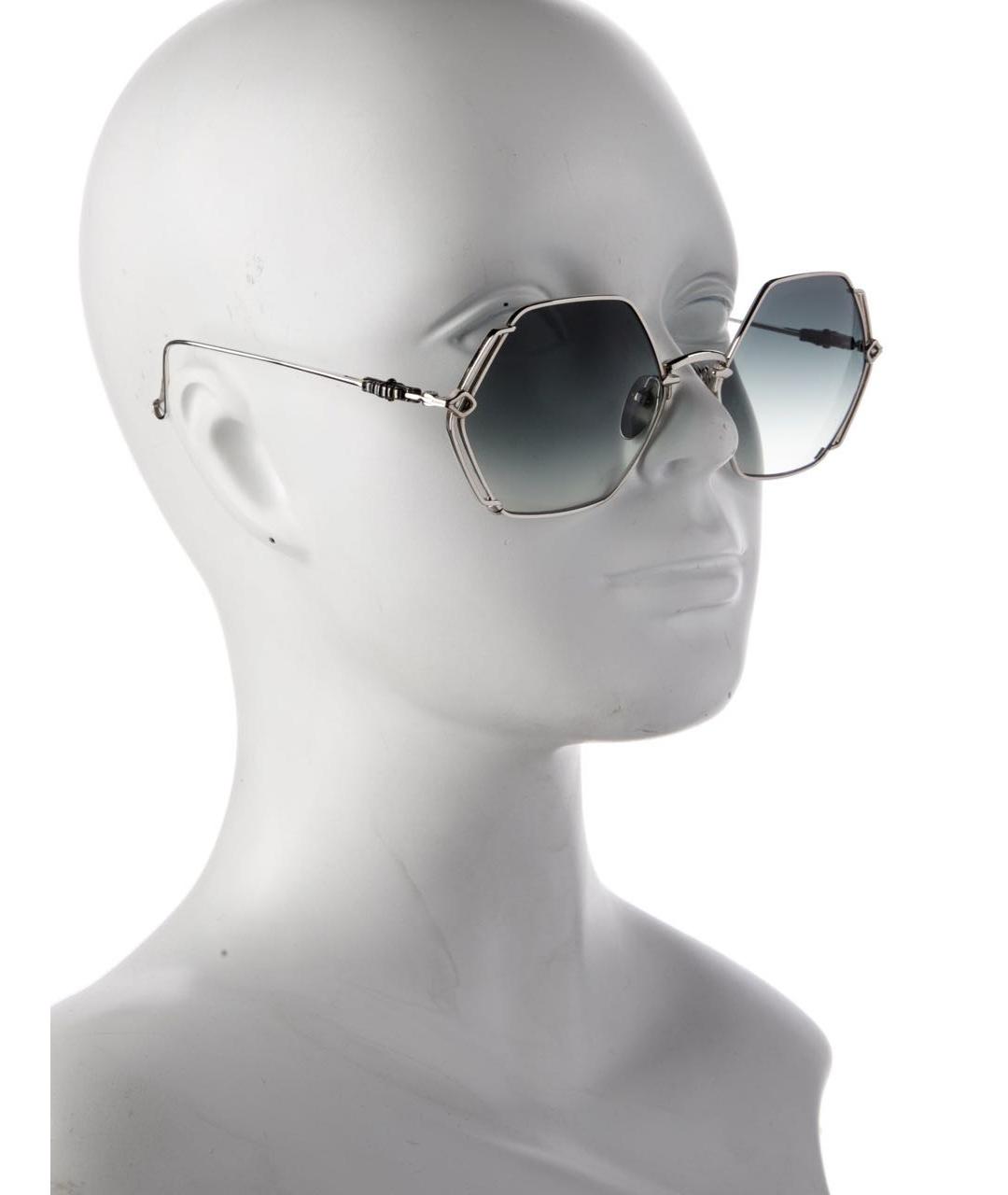 CHROME HEARTS Серебряные солнцезащитные очки, фото 5