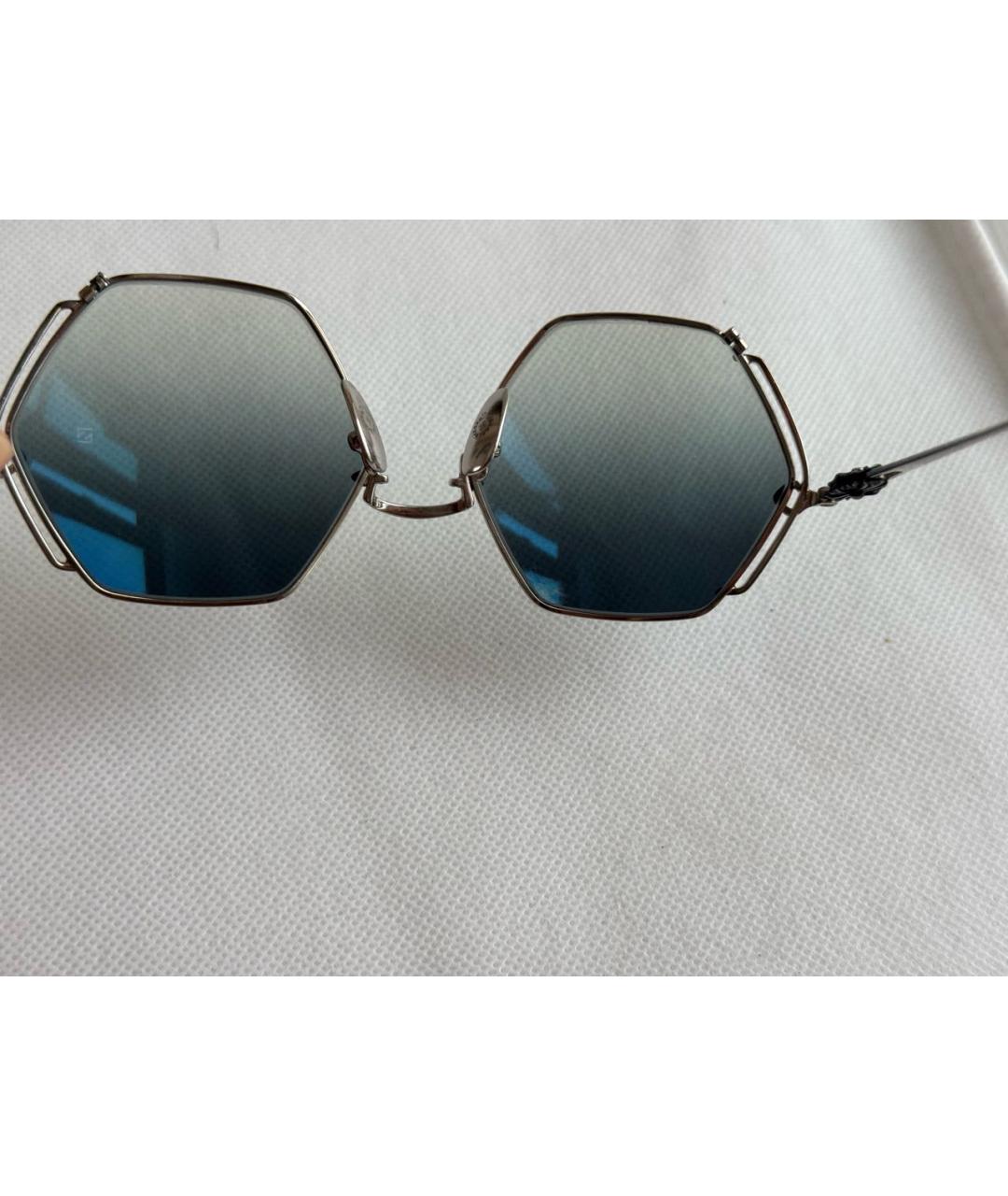 CHROME HEARTS Серебряные солнцезащитные очки, фото 7