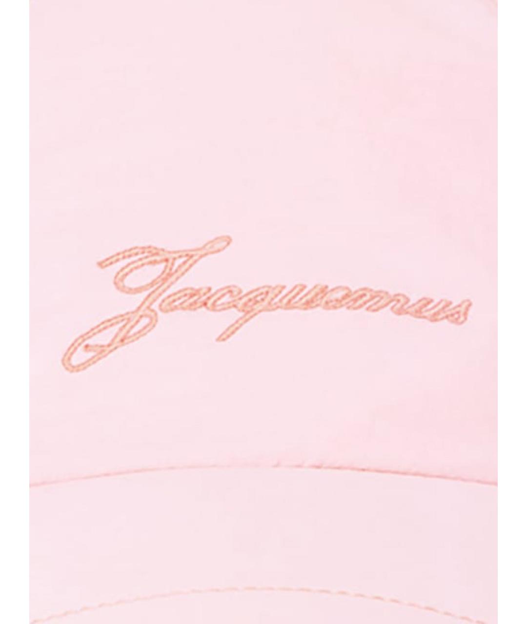 JACQUEMUS Розовая кепка, фото 2