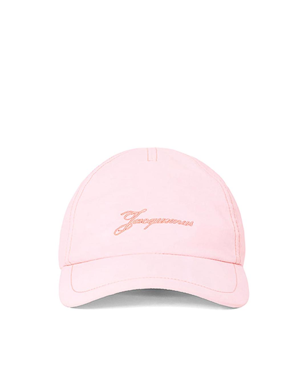 JACQUEMUS Розовая кепка, фото 1