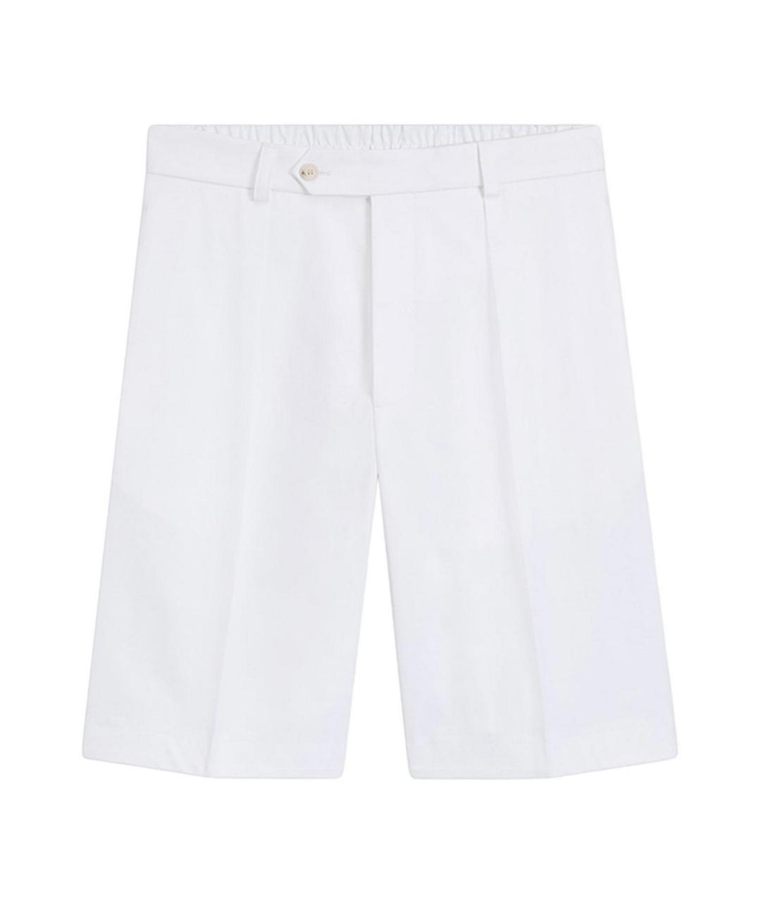 HUGO BOSS Белые хлопковые шорты, фото 1