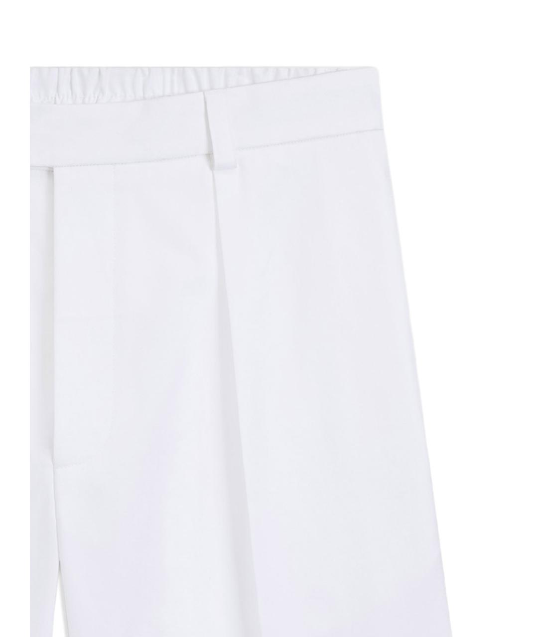 HUGO BOSS Белые хлопковые шорты, фото 2