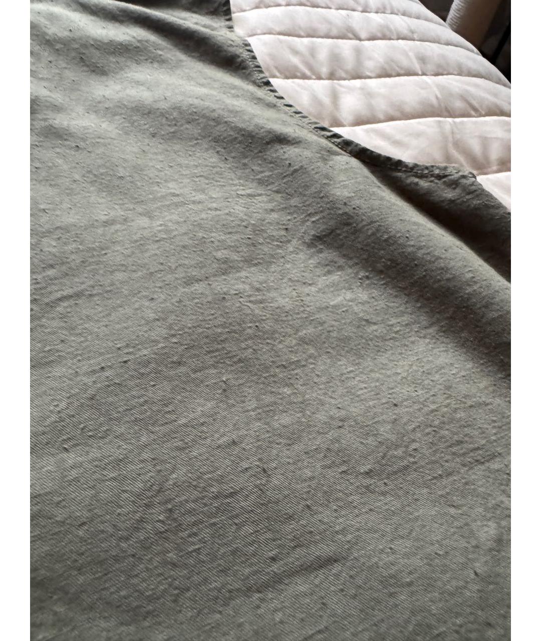 RAG & BONE Хаки хлопковая рубашка, фото 6