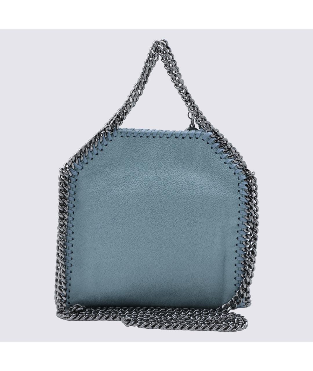 STELLA MCCARTNEY Синяя синтетическая сумка тоут, фото 3