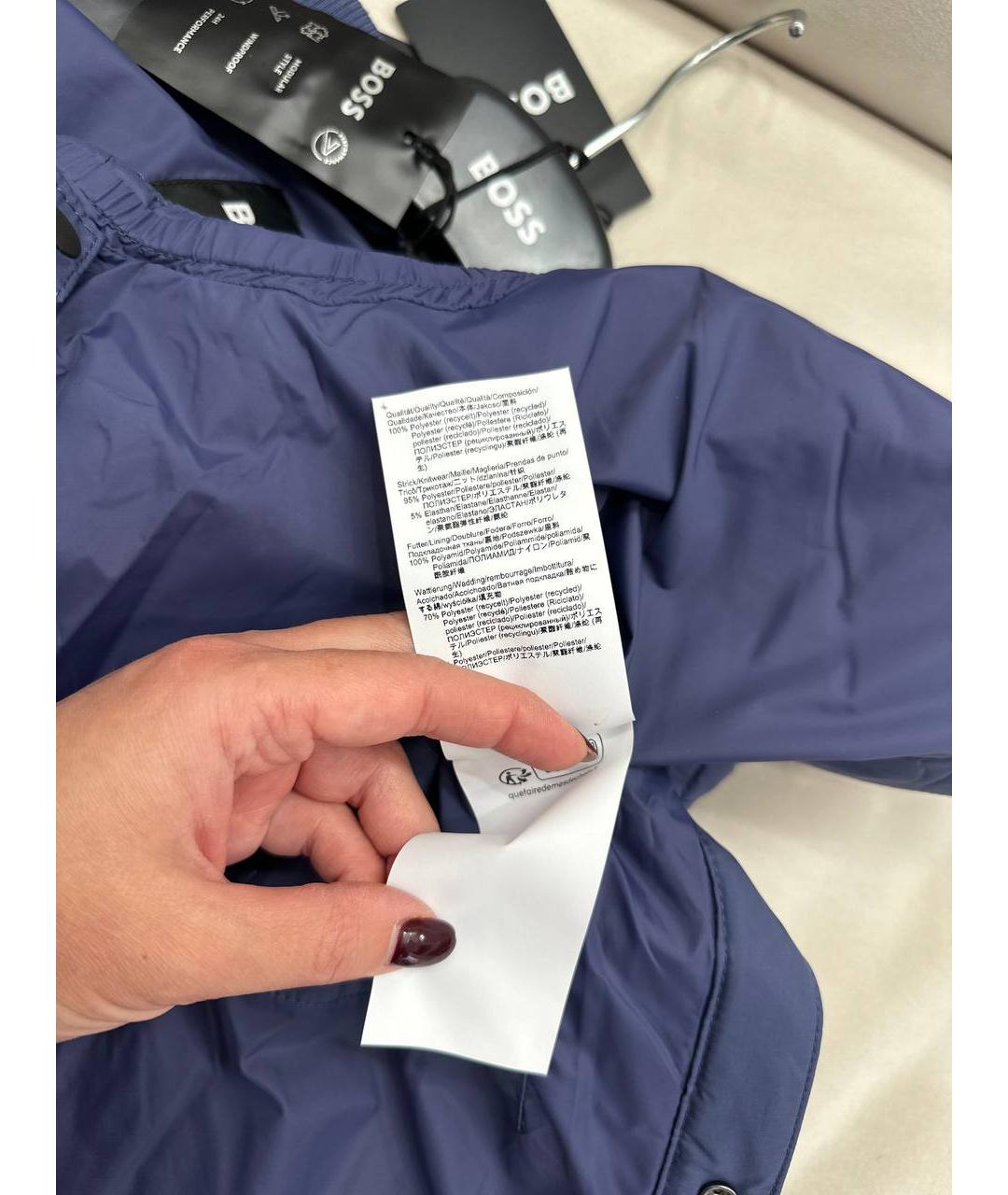 HUGO BOSS Синий жилет, фото 5