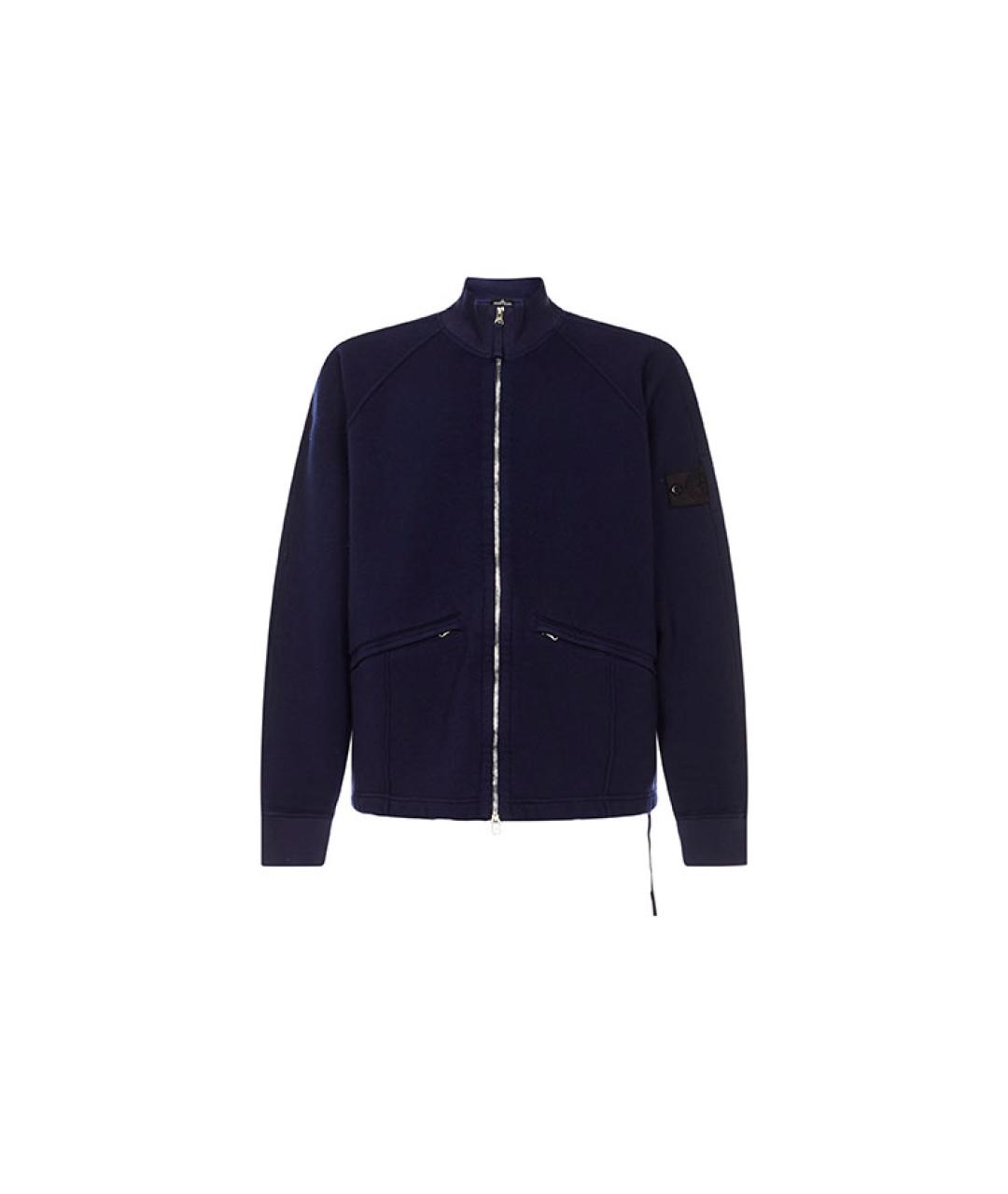 STONE ISLAND Темно-синяя куртка, фото 6