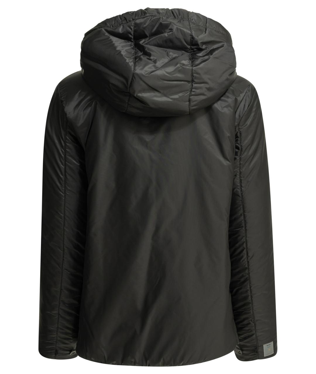 MAX MARA Черная полиэстеровая куртка, фото 2